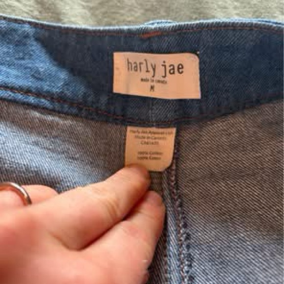 Stylish Blue Wide-Leg Pants - Picture 2 of 8